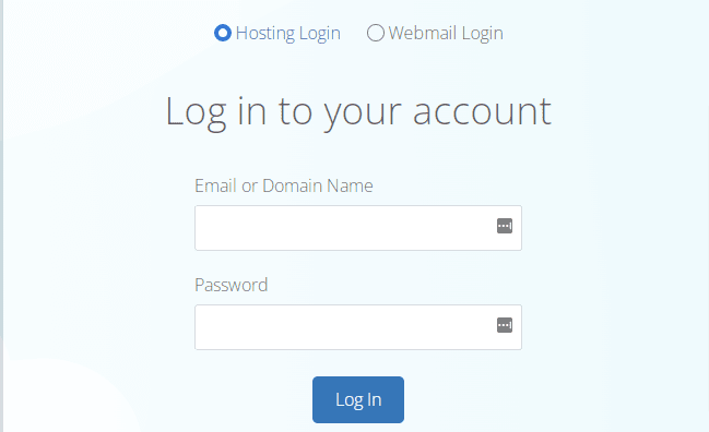 Login to Your Bluehost Account