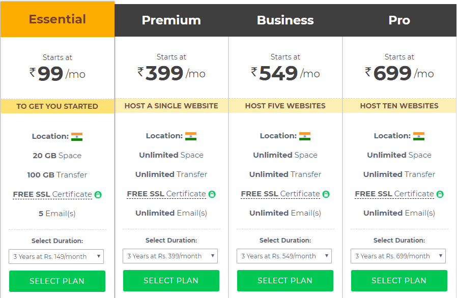 Bigrock Coupon Home Page 2 BigRock Windows Shared Hosting Plans