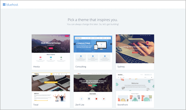 Select the theme and tools