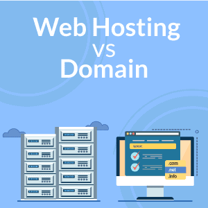 Web Hosting vs Domain Name